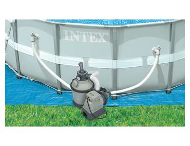 Intex 1200 Gph Krystal Clear Sand Pool Filter Pump Set (28643EG)